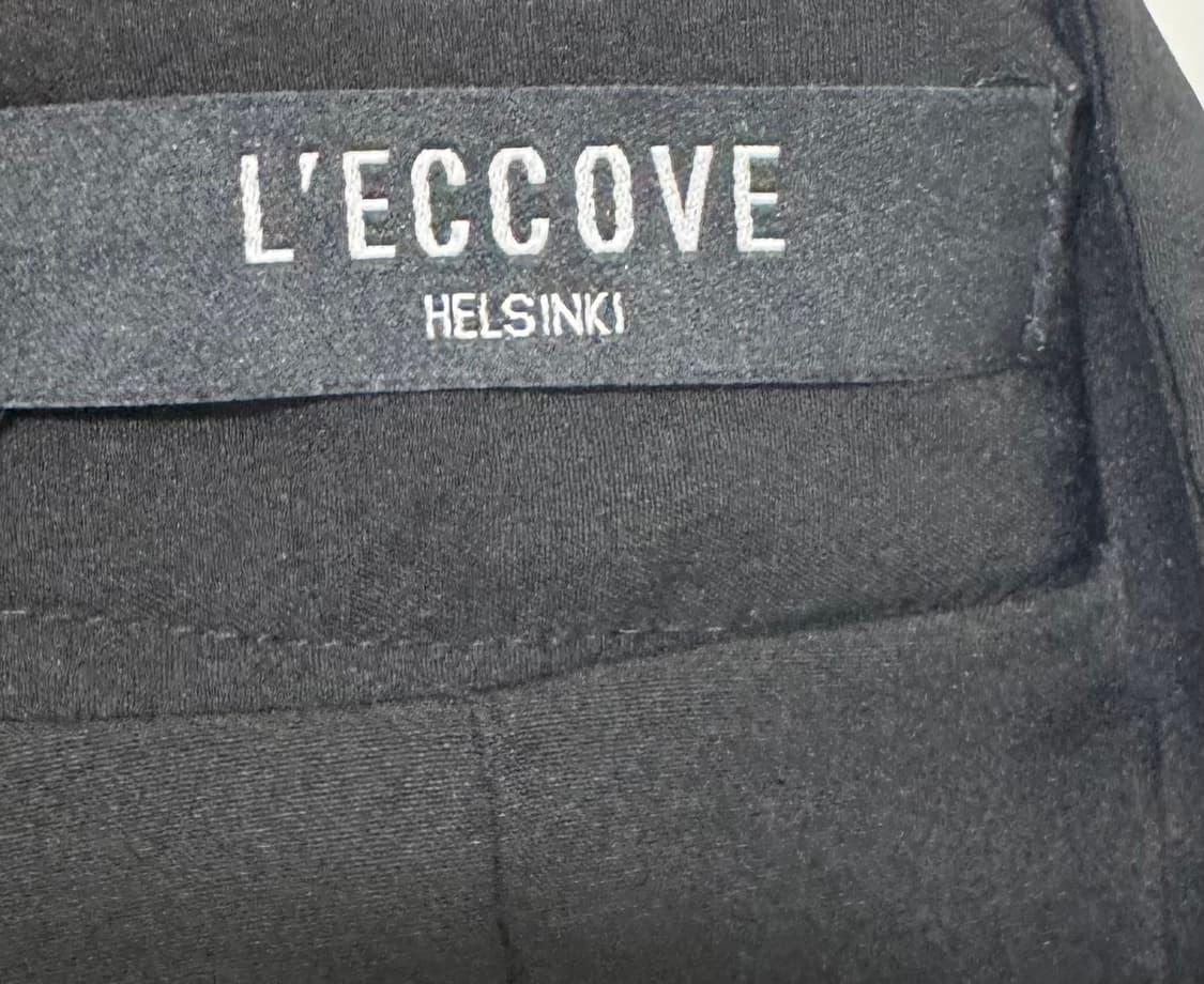 L'ECCOVE 레코브 블랙 롱스커트  상품이미지8