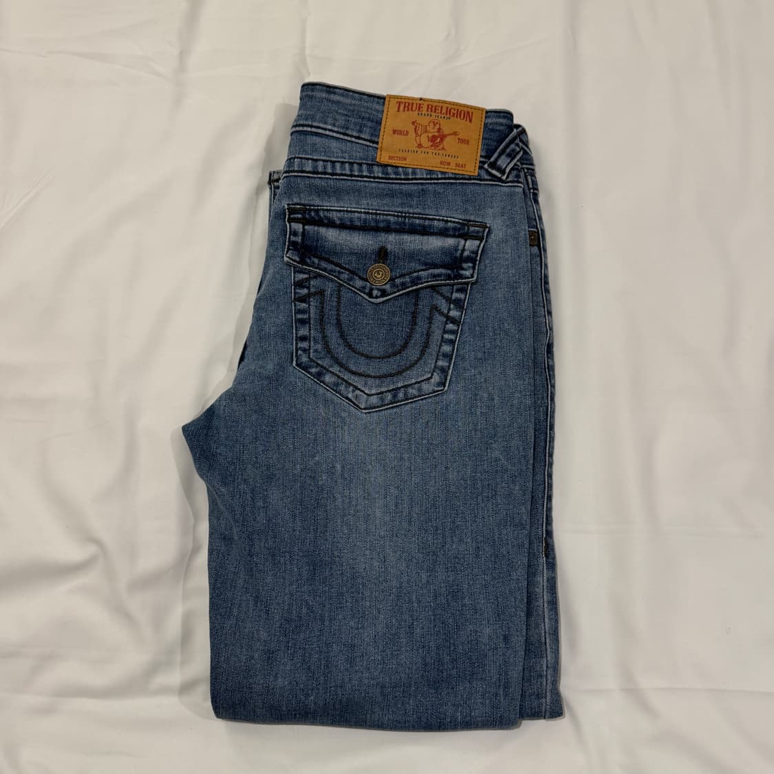 트루릴리젼 스트레이트핏 데님 팬츠 32 상품이미지4