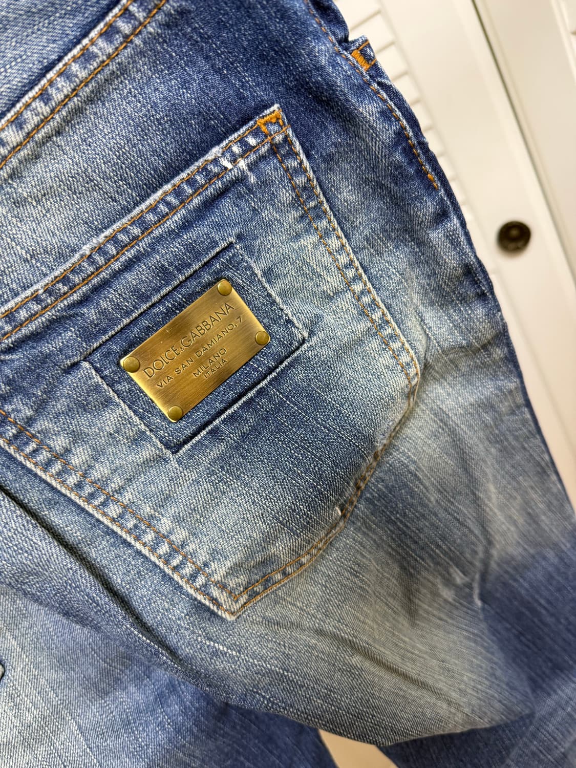 돌체 앤 가바나 데님팬츠 상품이미지4