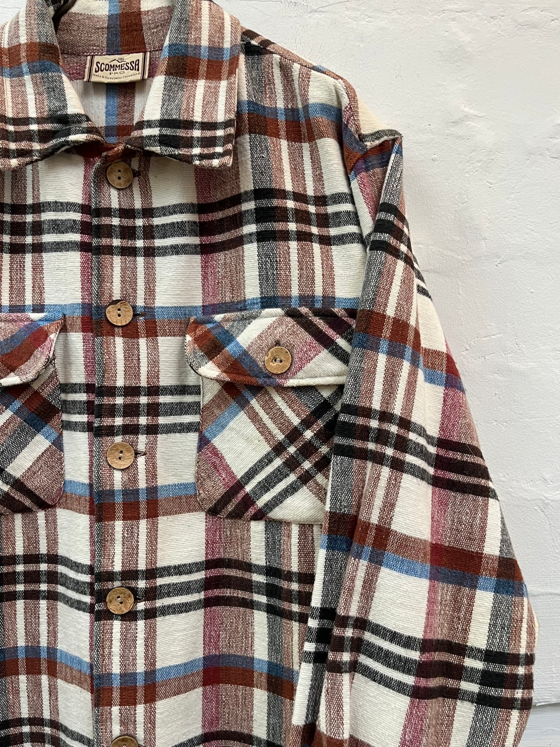 Scommessa 인디아 패턴 셔츠 자켓 F 상품이미지4