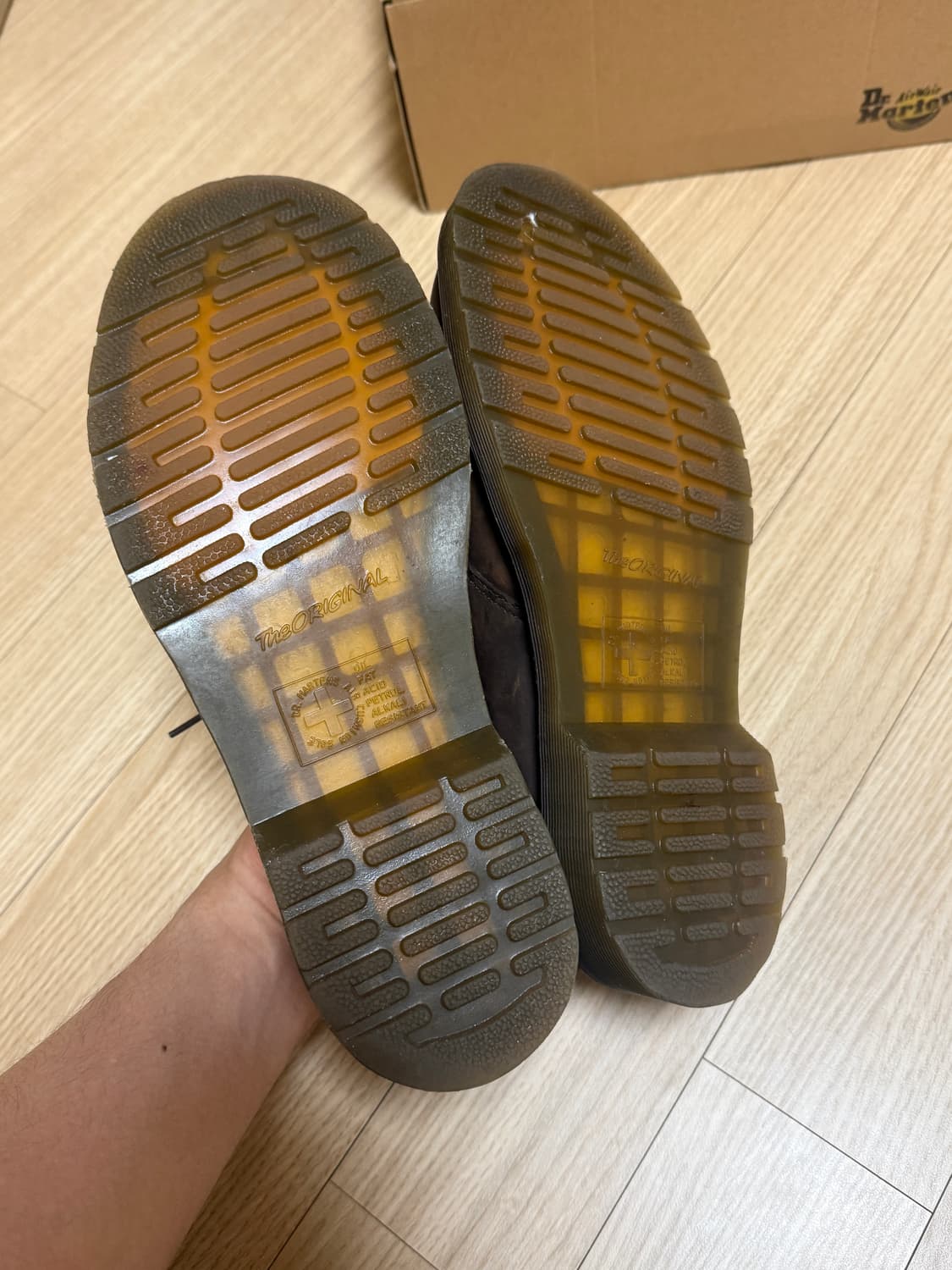 uk6,250) 129,000 닥터마틴 1461 크레이지 홀스 브라운 상품이미지8