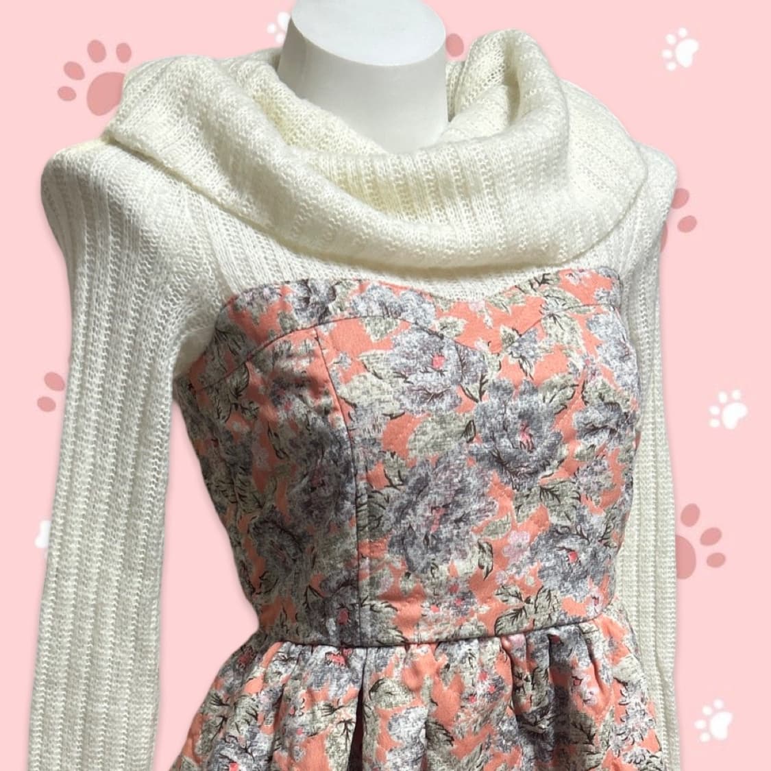 Liz lisa padding knited ops 상품이미지6