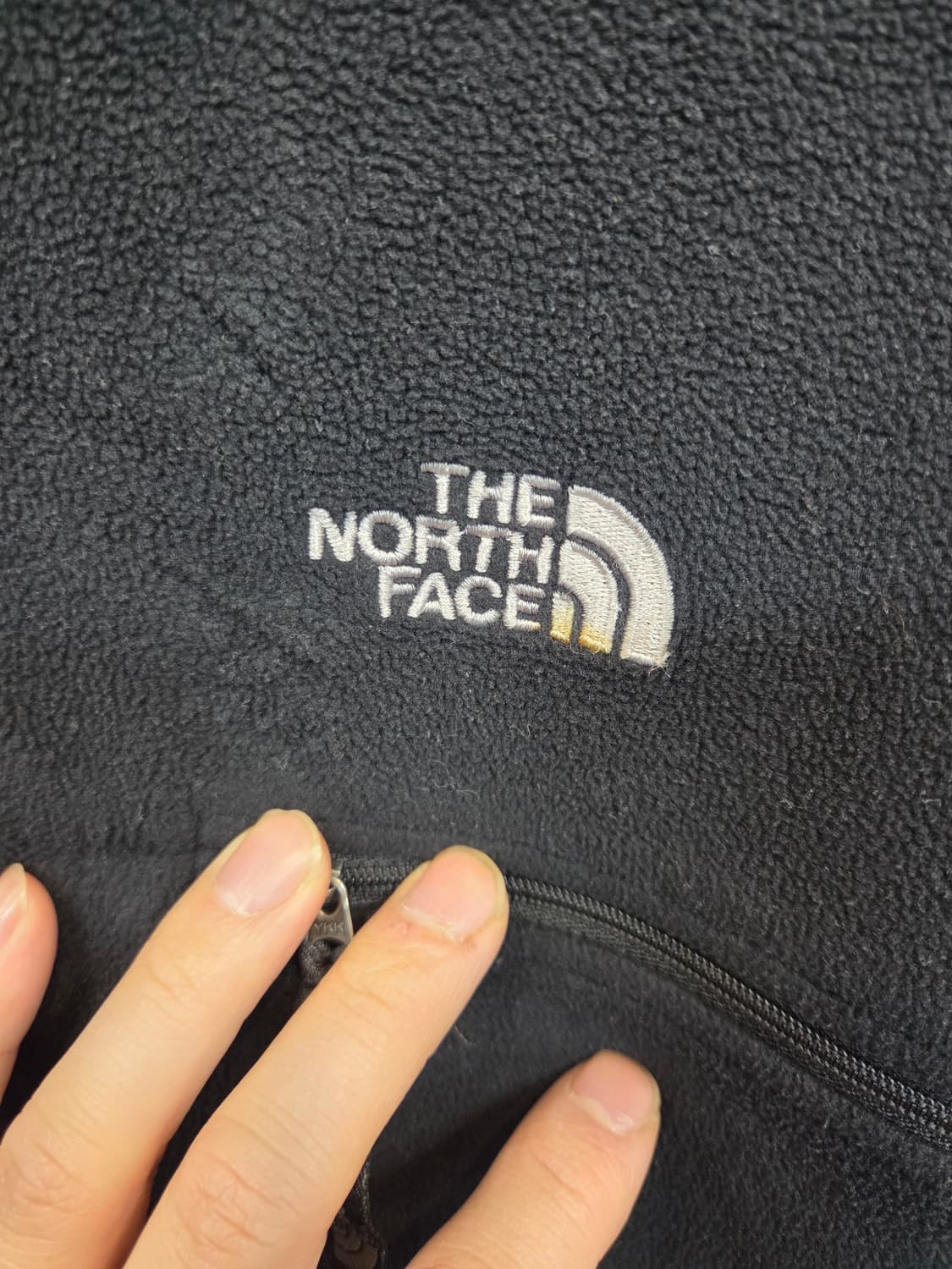 노스페이스 폴라텍 반집업 플리스 긴팔 L 루즈핏  상품이미지9