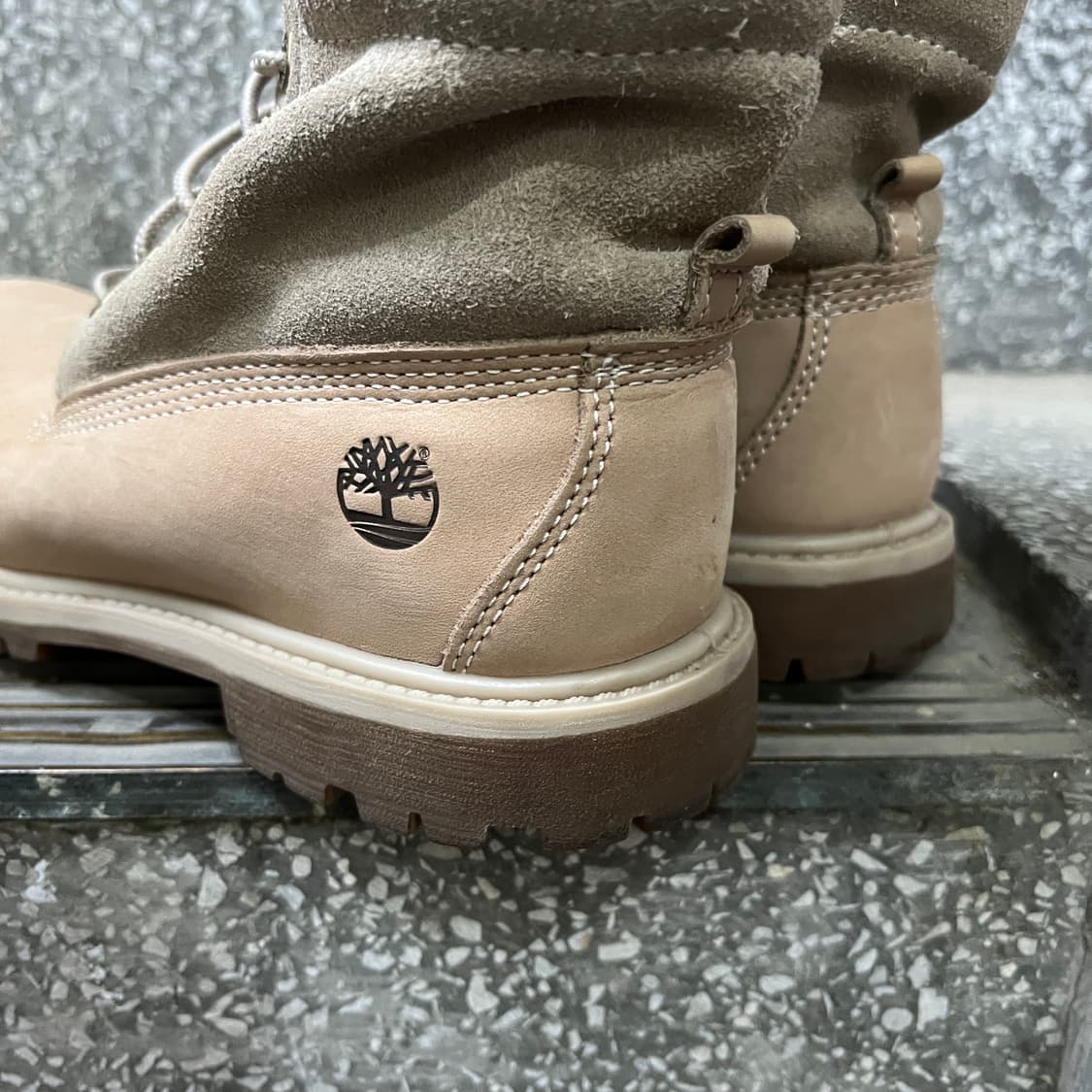 팀버랜드 롤탑 베이지 부츠 상품이미지5