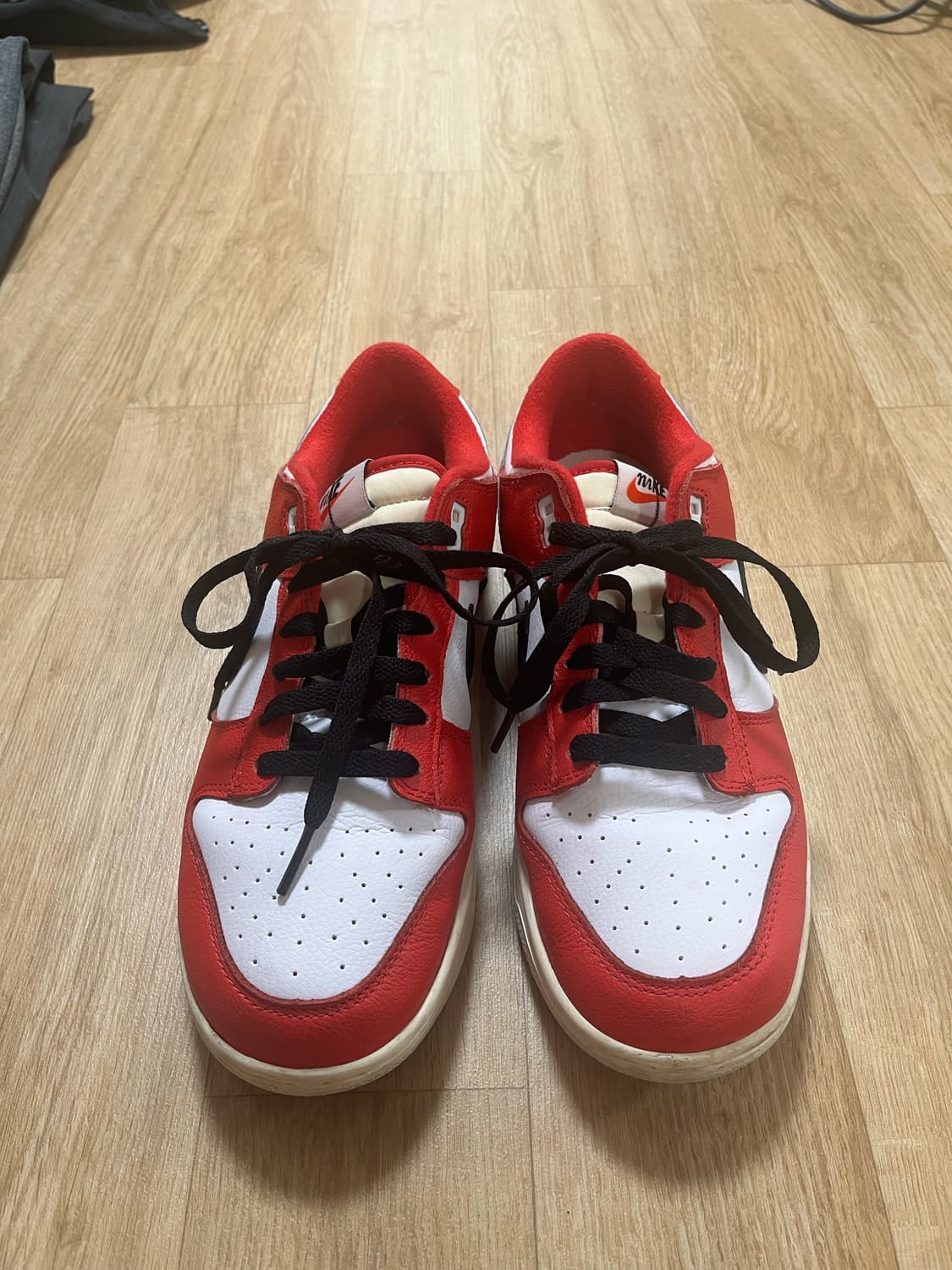 나이키 덩크로우 retro rpm university red/black 상품이미지2