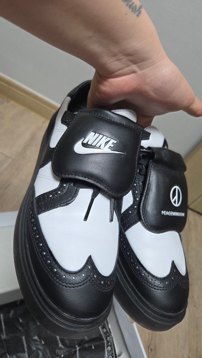 285 ) 나이키 x 피스마이너스원 권도1 블랙 앤 화이트 상품이미지5