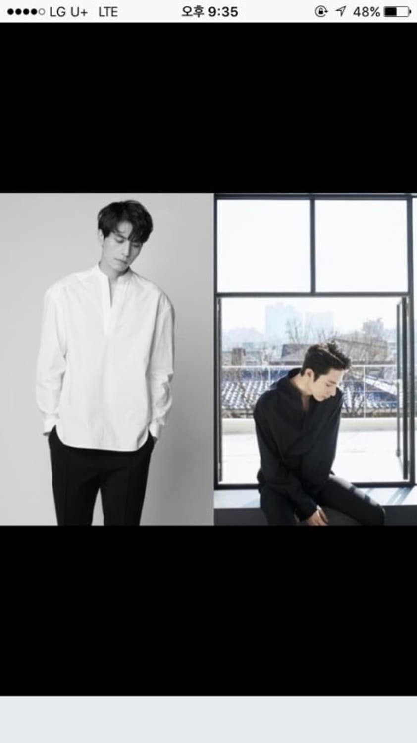 준지 튜닉셔츠 블랙 44 상품이미지4