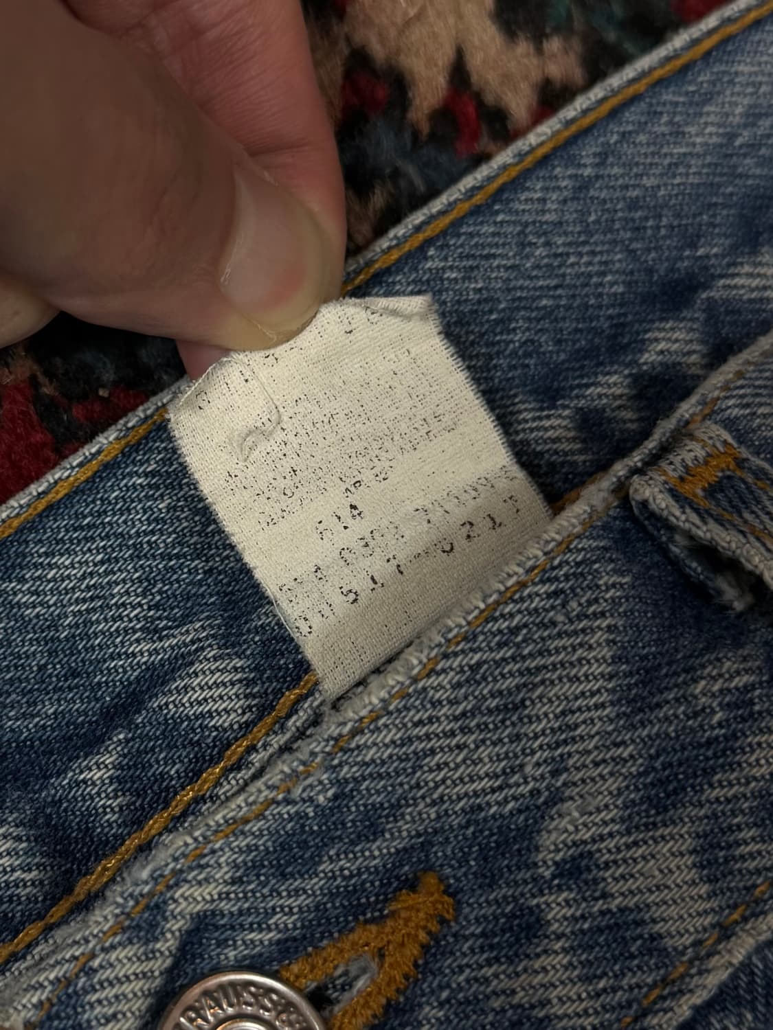 90's USA Made 빈티지 리바이스 517 부츠컷 상품이미지10