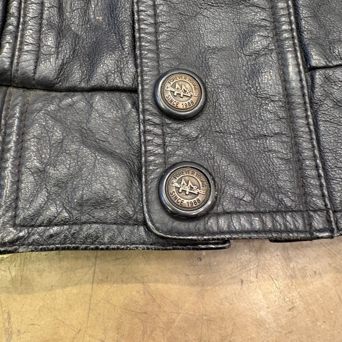 빈티지 양가죽 무스탕 레더자켓 상품이미지5