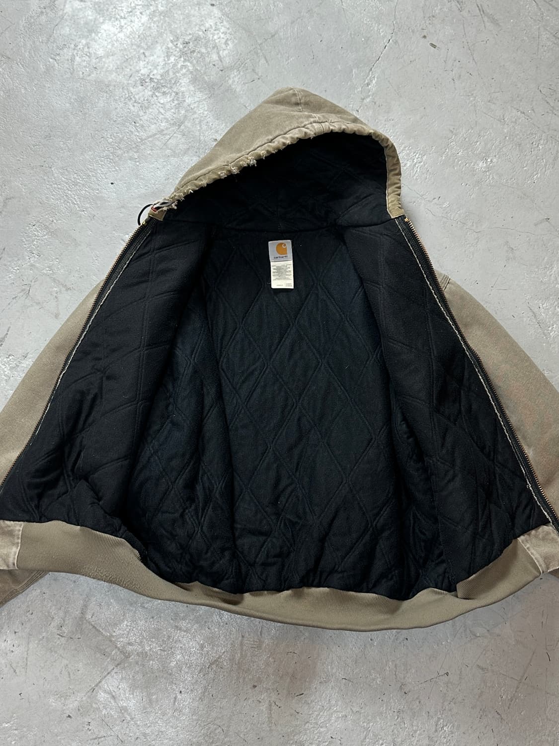 00's OG 칼하트 J68 액티브 자켓 칼하트 DES 후드자켓 상품이미지8