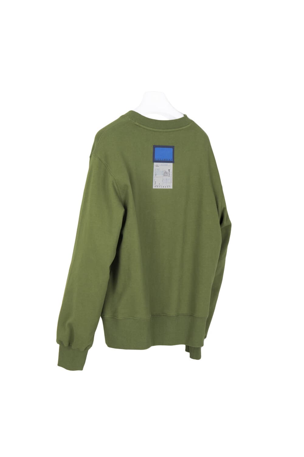 도큐먼트 백로고 맨투맨 s 상품이미지1