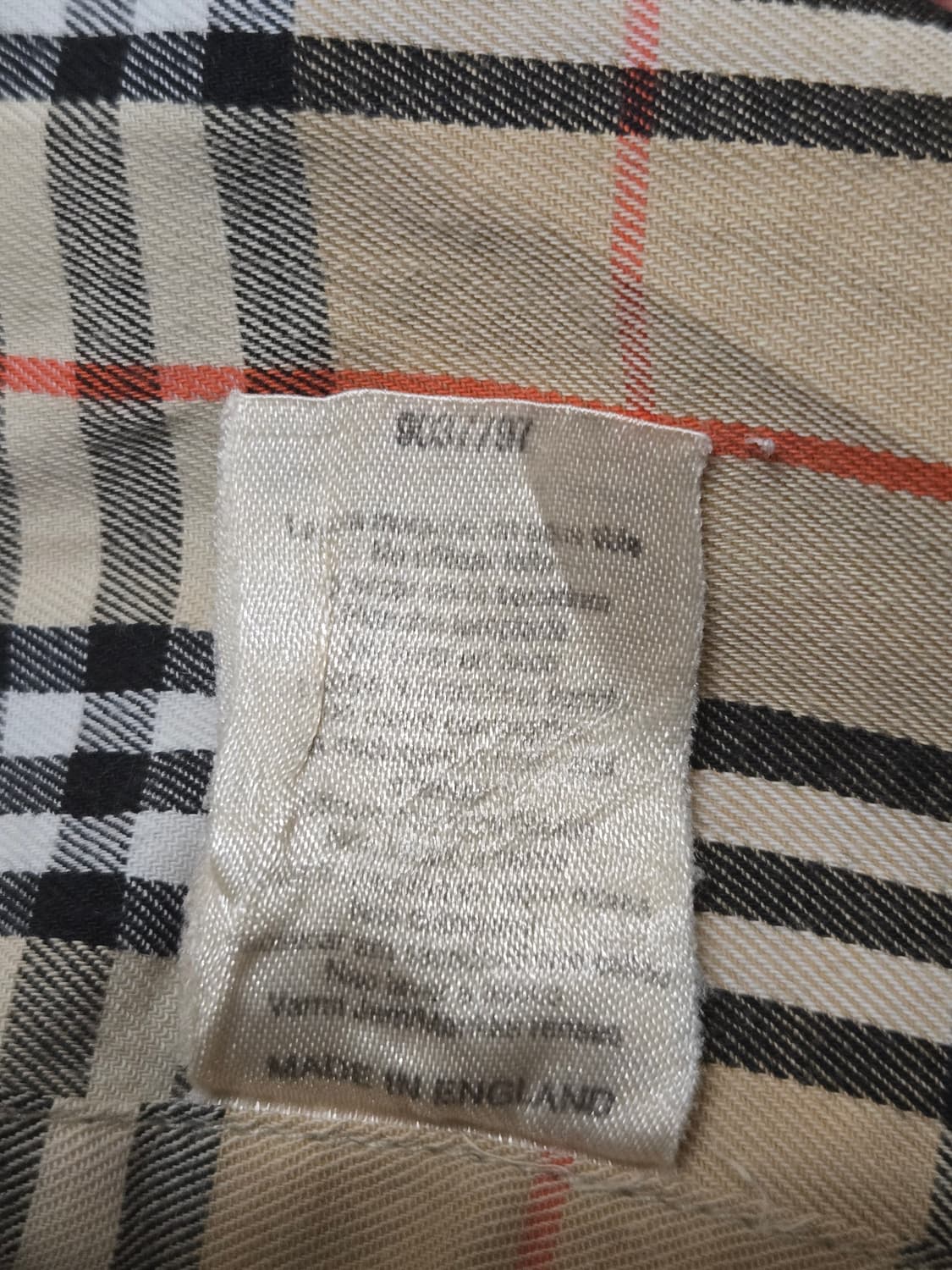 [Archive] 버버리 노바체크 셔츠 L 상품이미지9