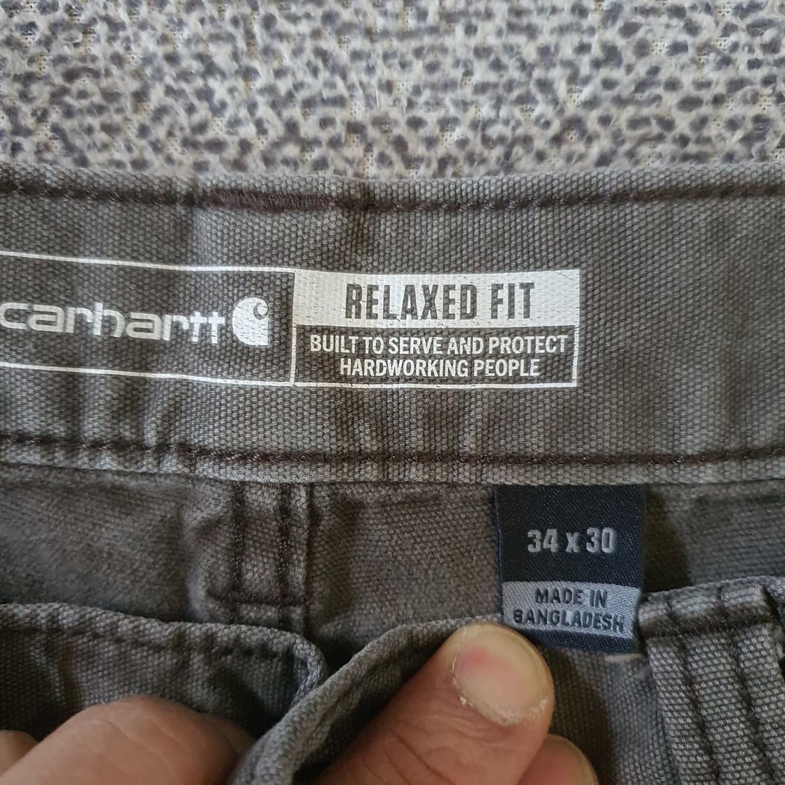 칼하트 Relaxed fit 워크 팬츠 no.84 상품이미지5