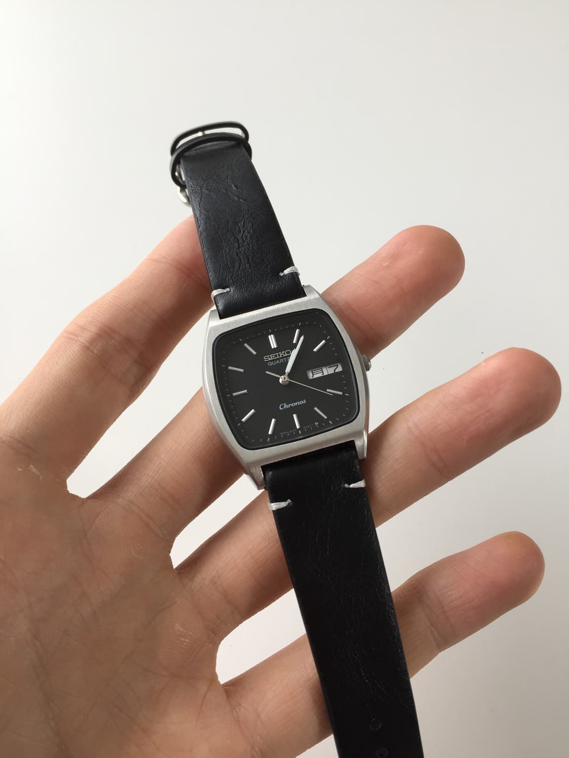80s seiko chronos square quartz 상품이미지1