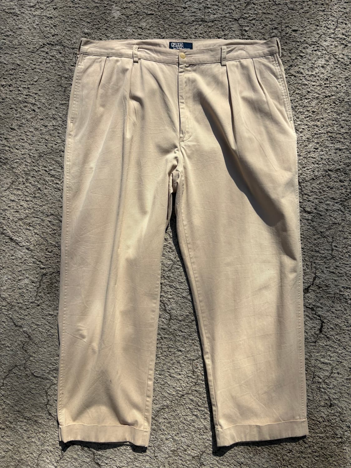 90's 폴로 랄프로렌 치노팬츠 베이지 B96 상품이미지2