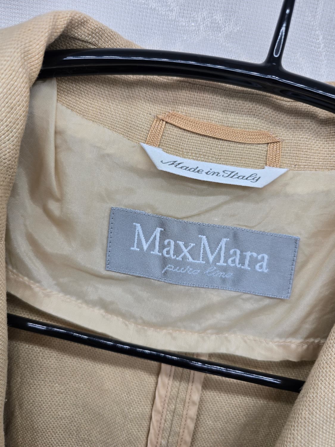 막스마라 베이지 린넨 자켓 S 상품이미지10