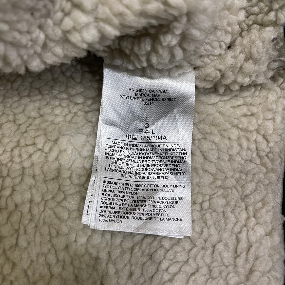 GAP  쉐르파 워크 셔츠자켓 상품이미지5
