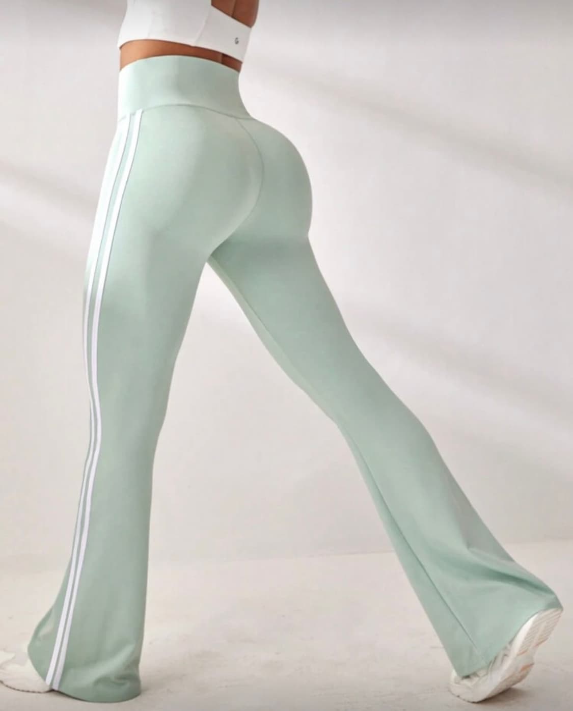 민트 라인 부츠컷 트레이닝 바지 M 상품이미지2