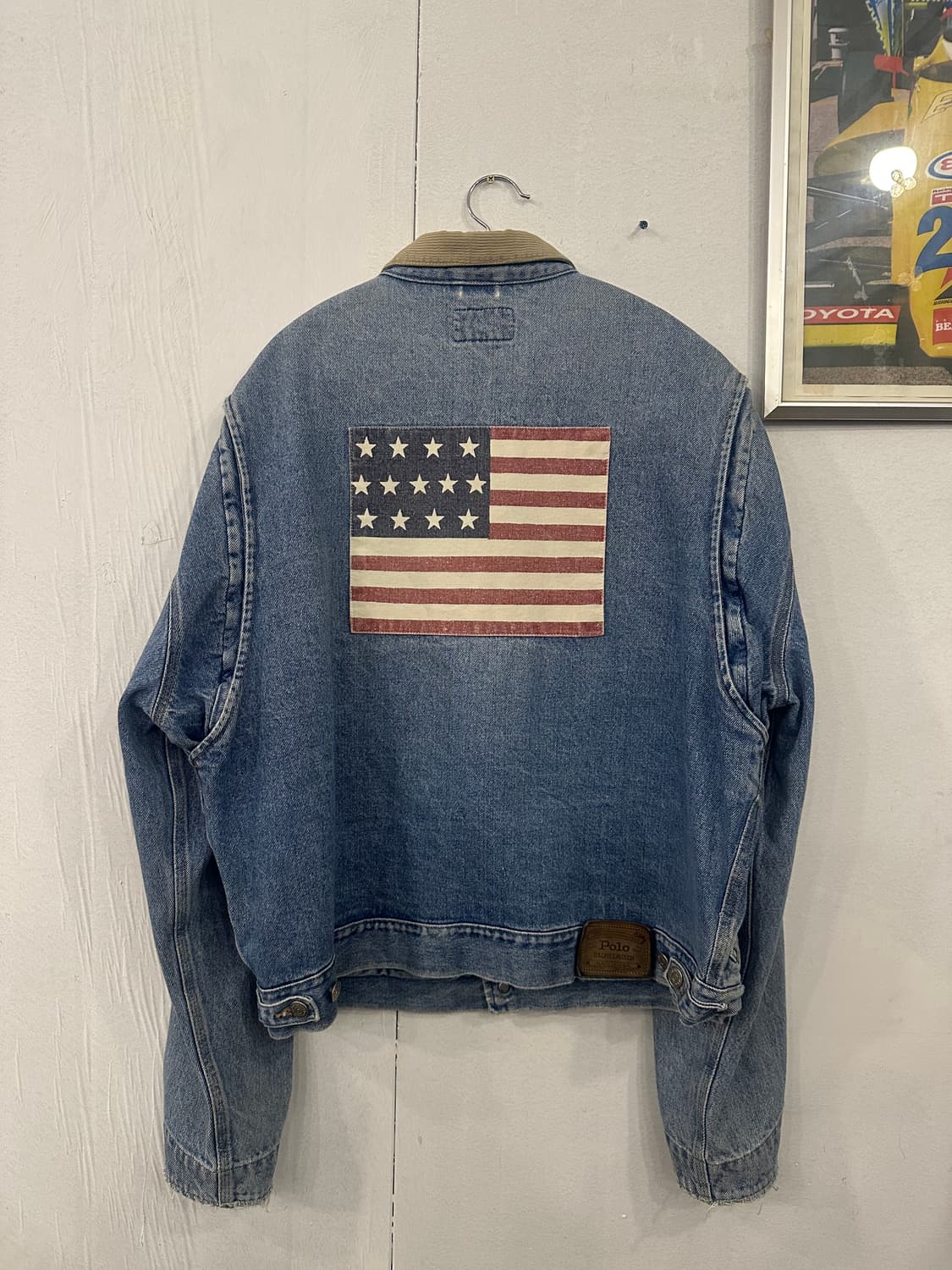 90s 폴로 덩가리 데님자켓 made in usa xl 상품이미지1