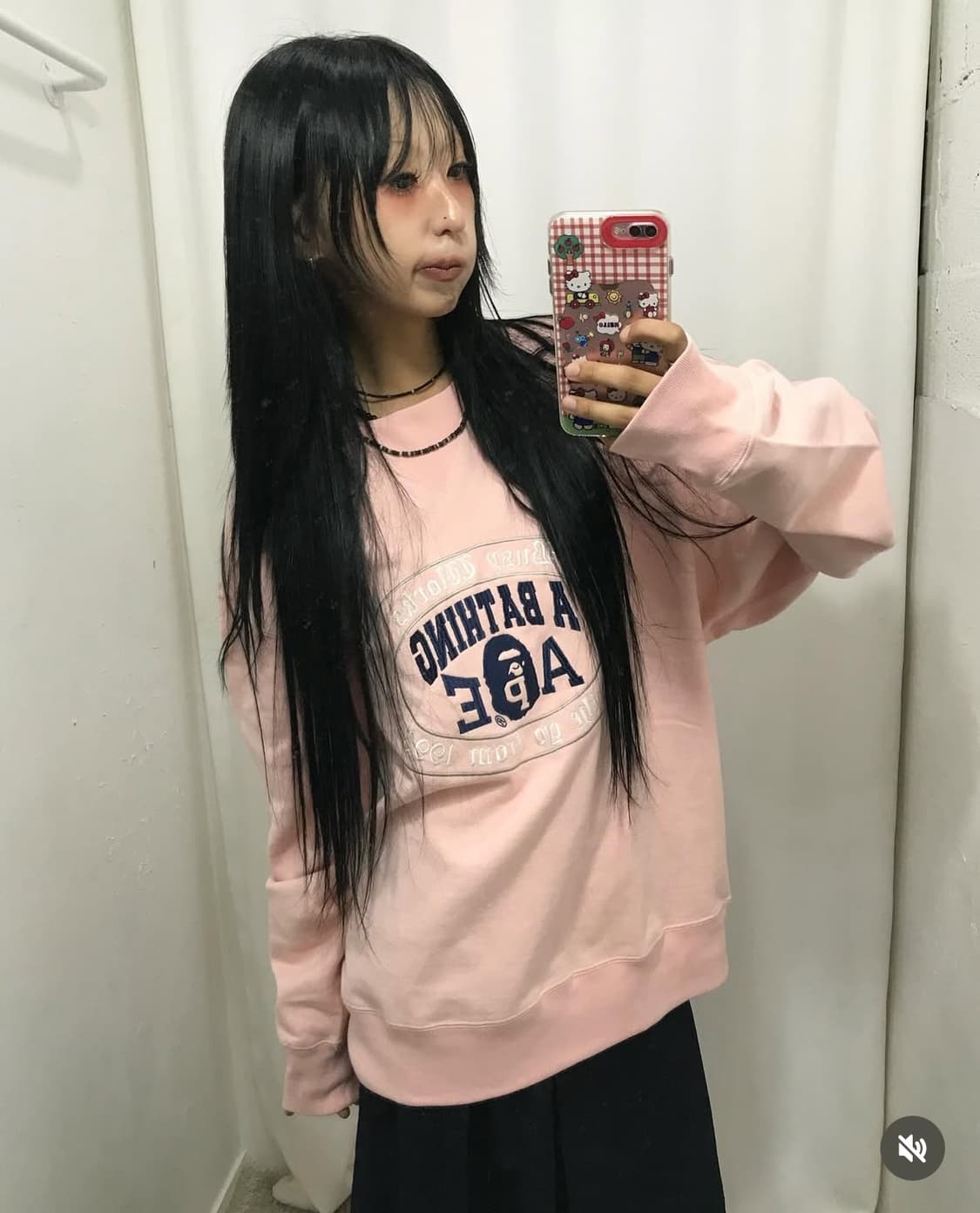 Bape Baby Pink SweatShirts ( 새상품 )  상품이미지5