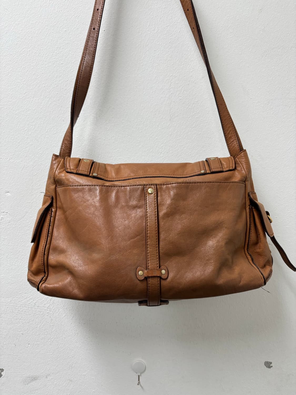 “Bean Pole” Brown Multi Pocket Detail Ba 상품이미지9