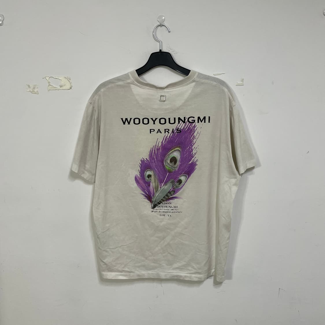 우영미 WOOYOUNGMI 프린팅 반팔 티셔츠 상품이미지1