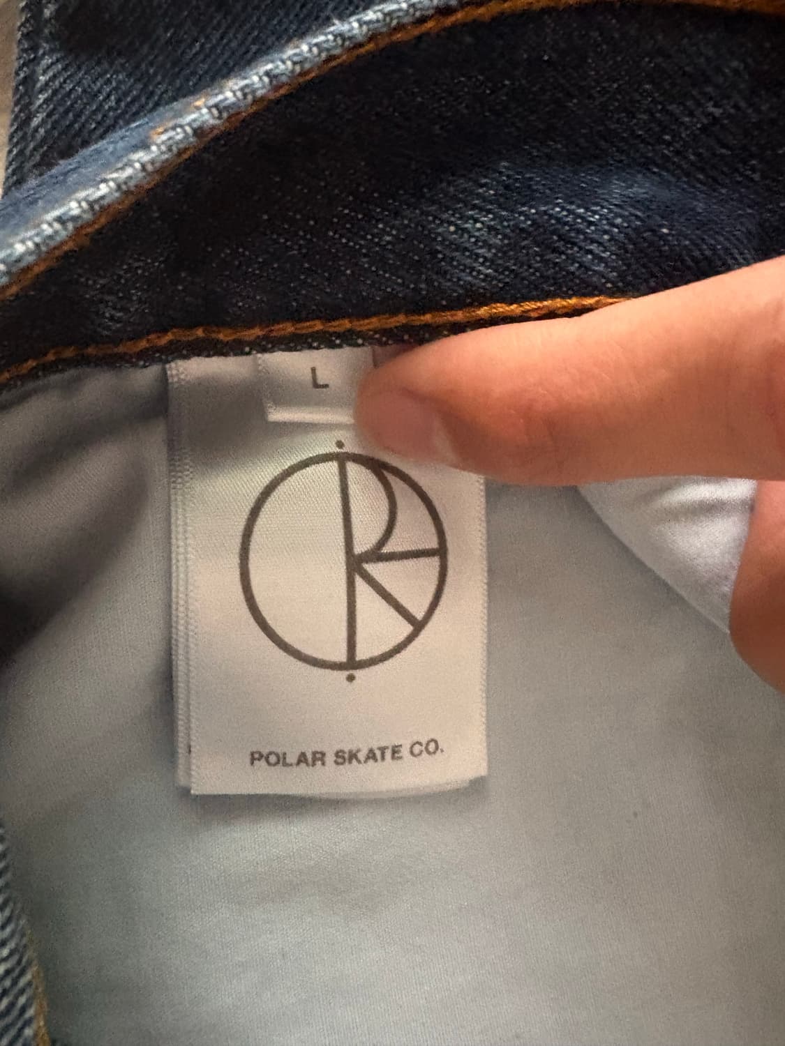 폴라 빅 보이 팬츠 다크 블루 상품이미지3