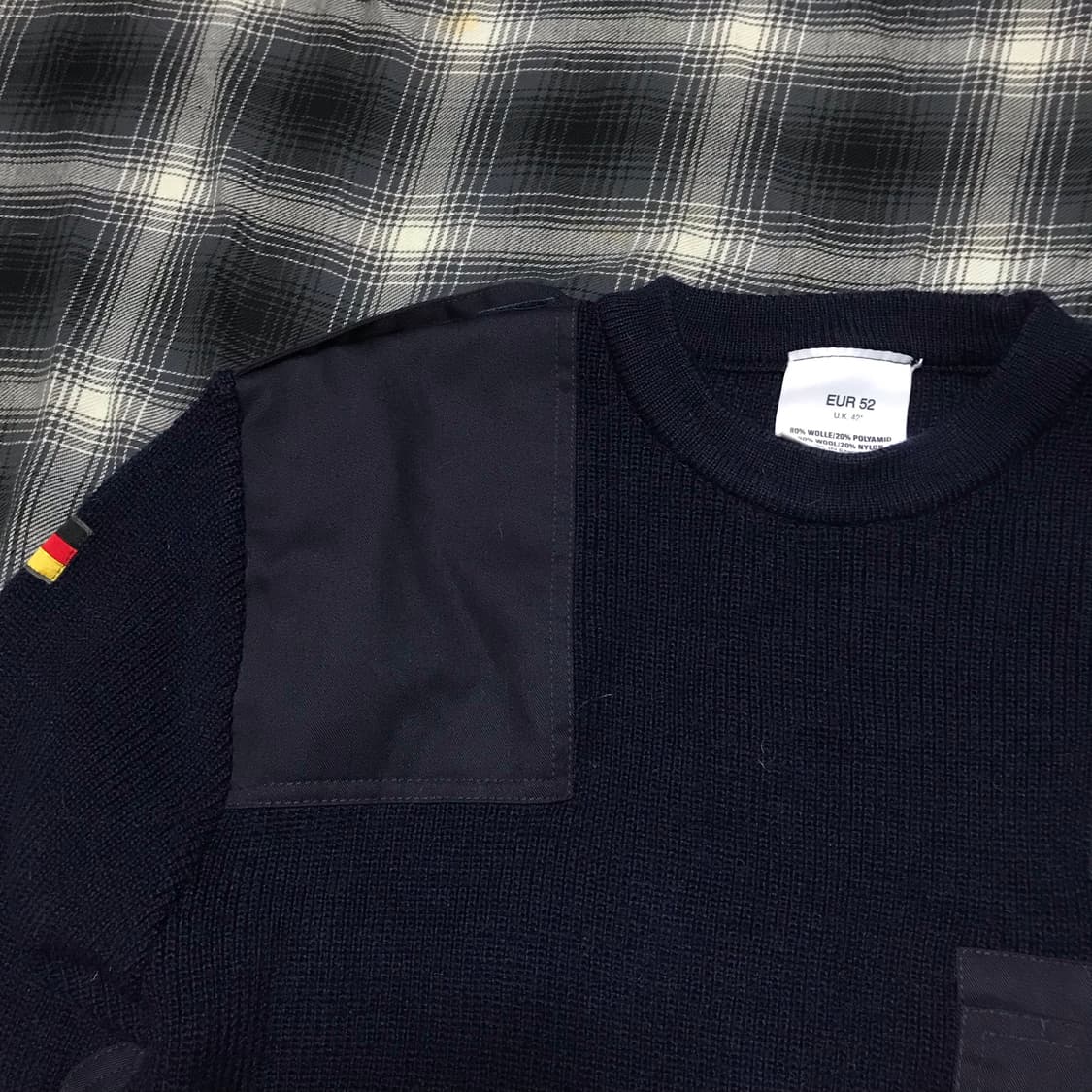 데드스탁 Made 잉글랜드 코만도 독일 밀리터리 니트 상품이미지2