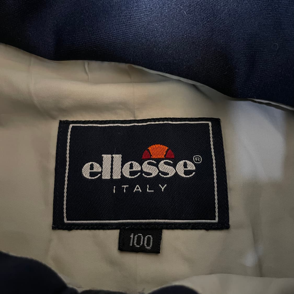 엘레쎄 베이지 반집업 나일론 바람막이 100 상품이미지4