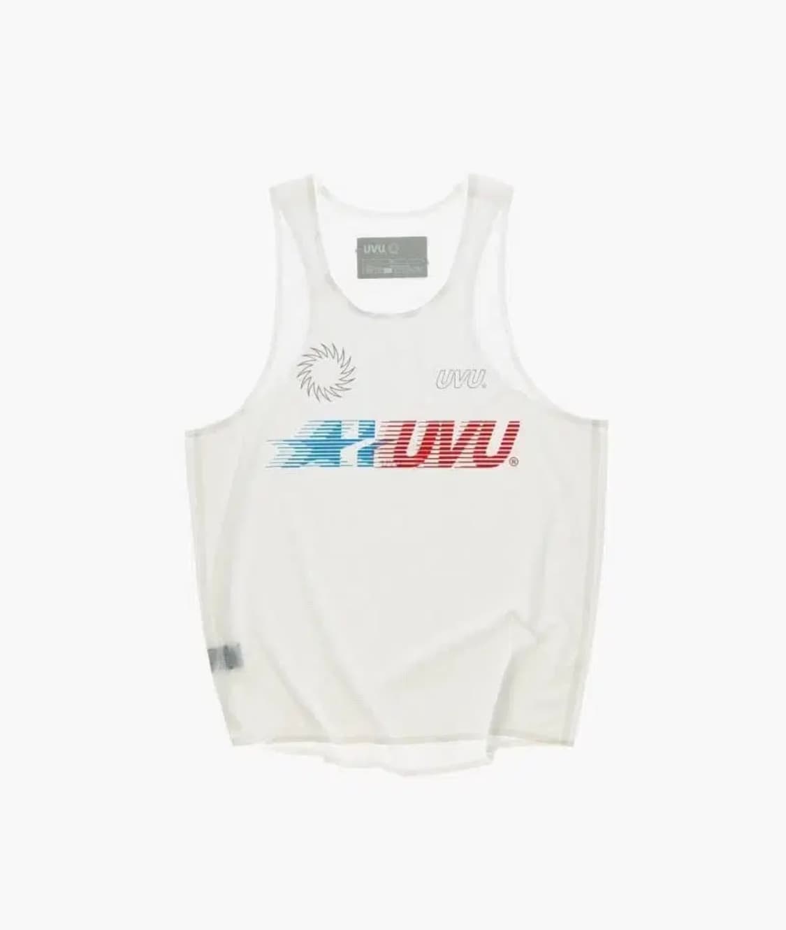 UVU 시카고 25 레이싱 베스트 화이트 M 상품이미지1