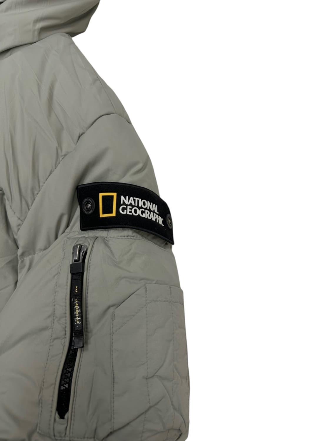 내셔널지오그래픽 구스다운 패딩 라이트그린 (M) 상품이미지7