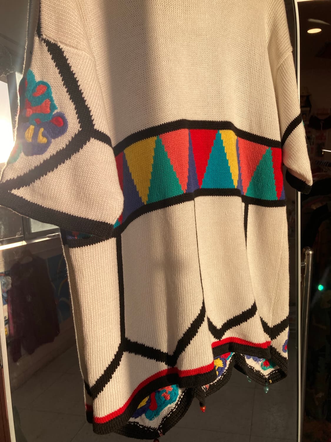 멕시칸 크로셰 무지개 니트 상품이미지7