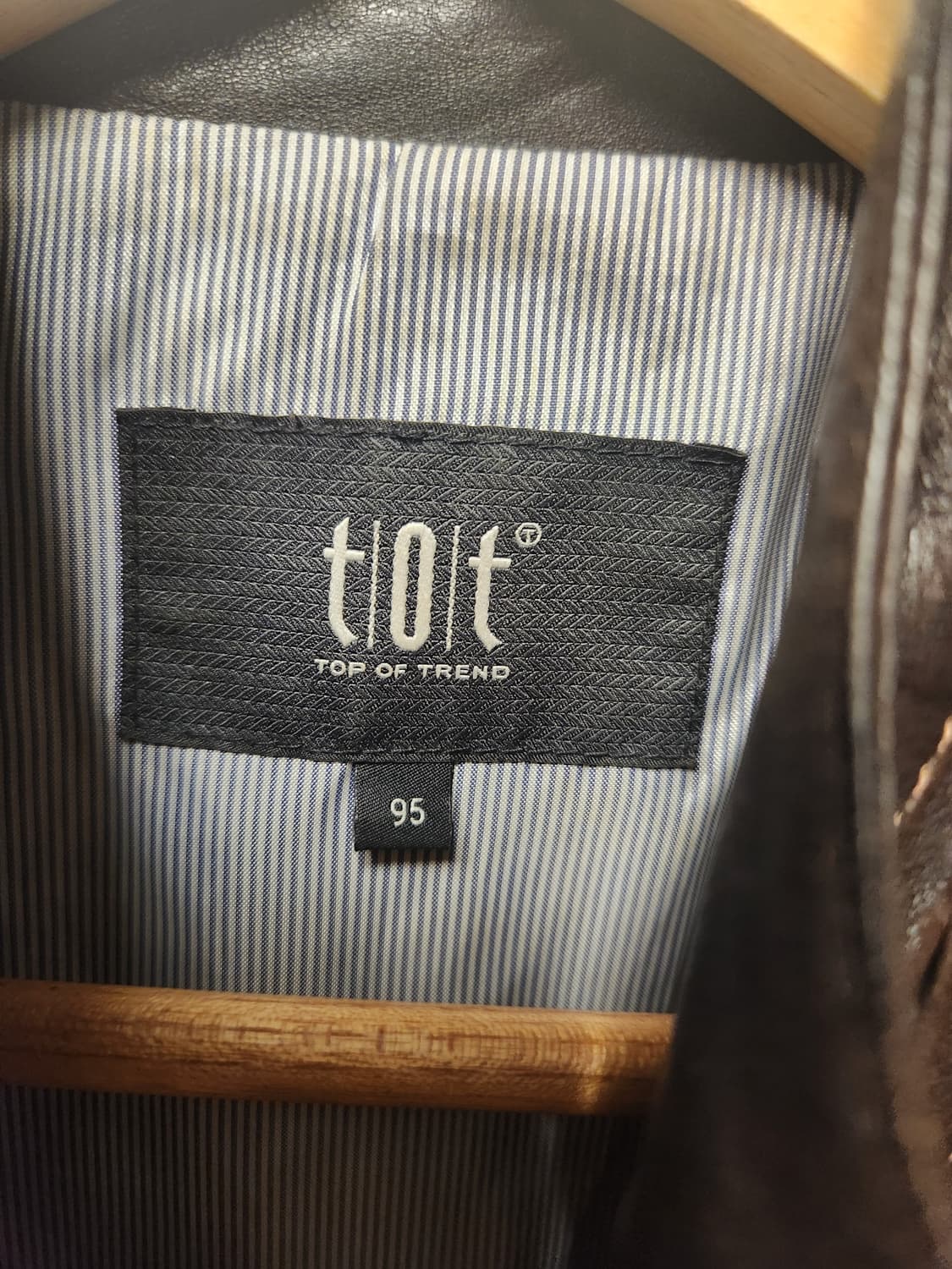 tot(top of trend) 빈티지 양가죽 자켓 95 상품이미지2