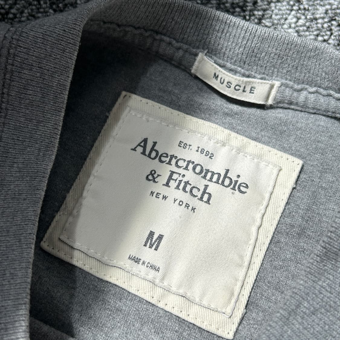 아베크롬비 패치 로고 반팔티셔츠 상품이미지6