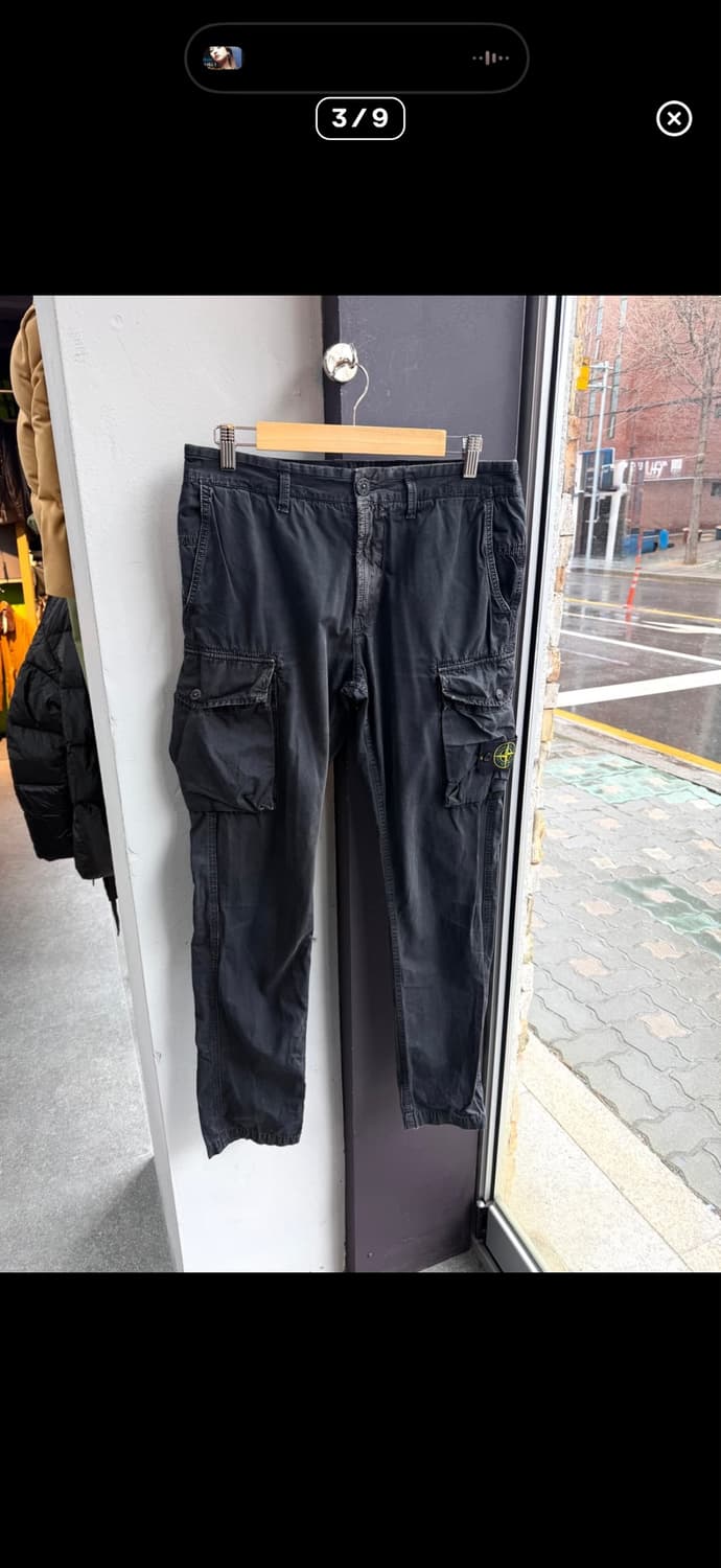 31~32 스톤아일랜드 디스워싱 카고팬츠  상품이미지1