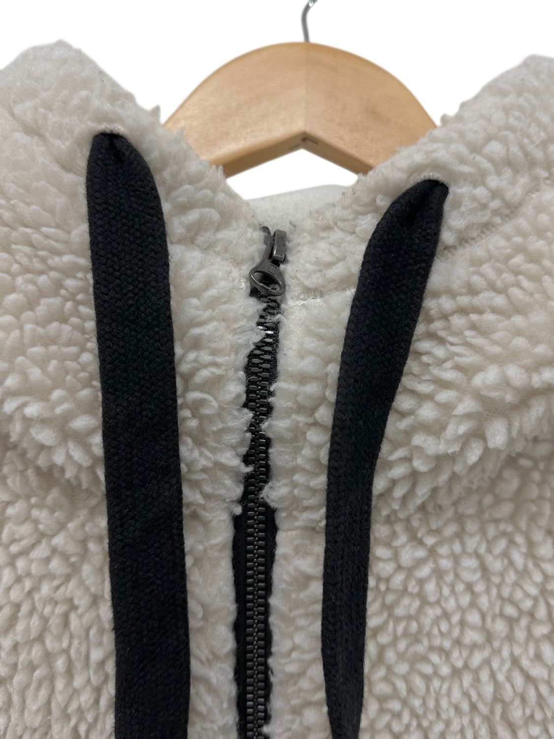 내셔널지오그래픽 뽀글이 후리스 플리스 아이보리 (XL) 상품이미지3