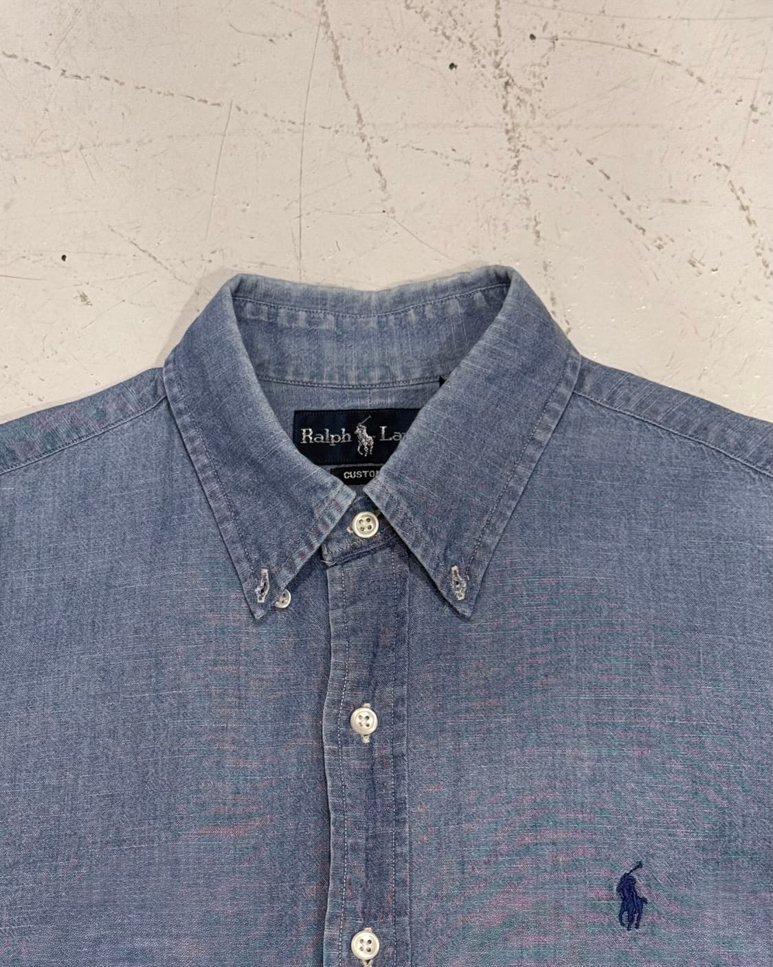 폴로 데님 셔츠 상품이미지2