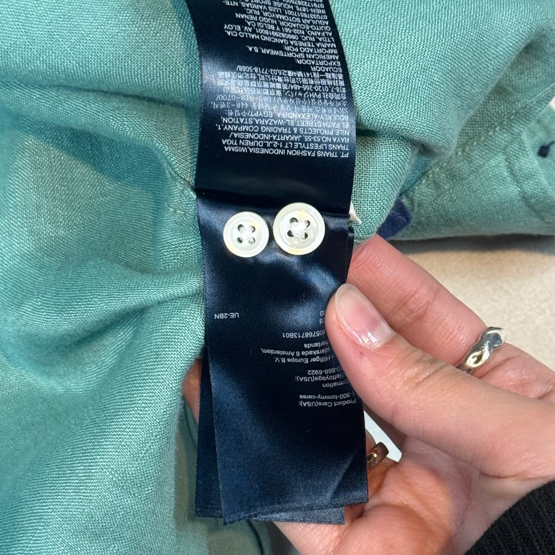 L) 타미힐피거 프리미엄 린넨 셔츠 상품이미지8