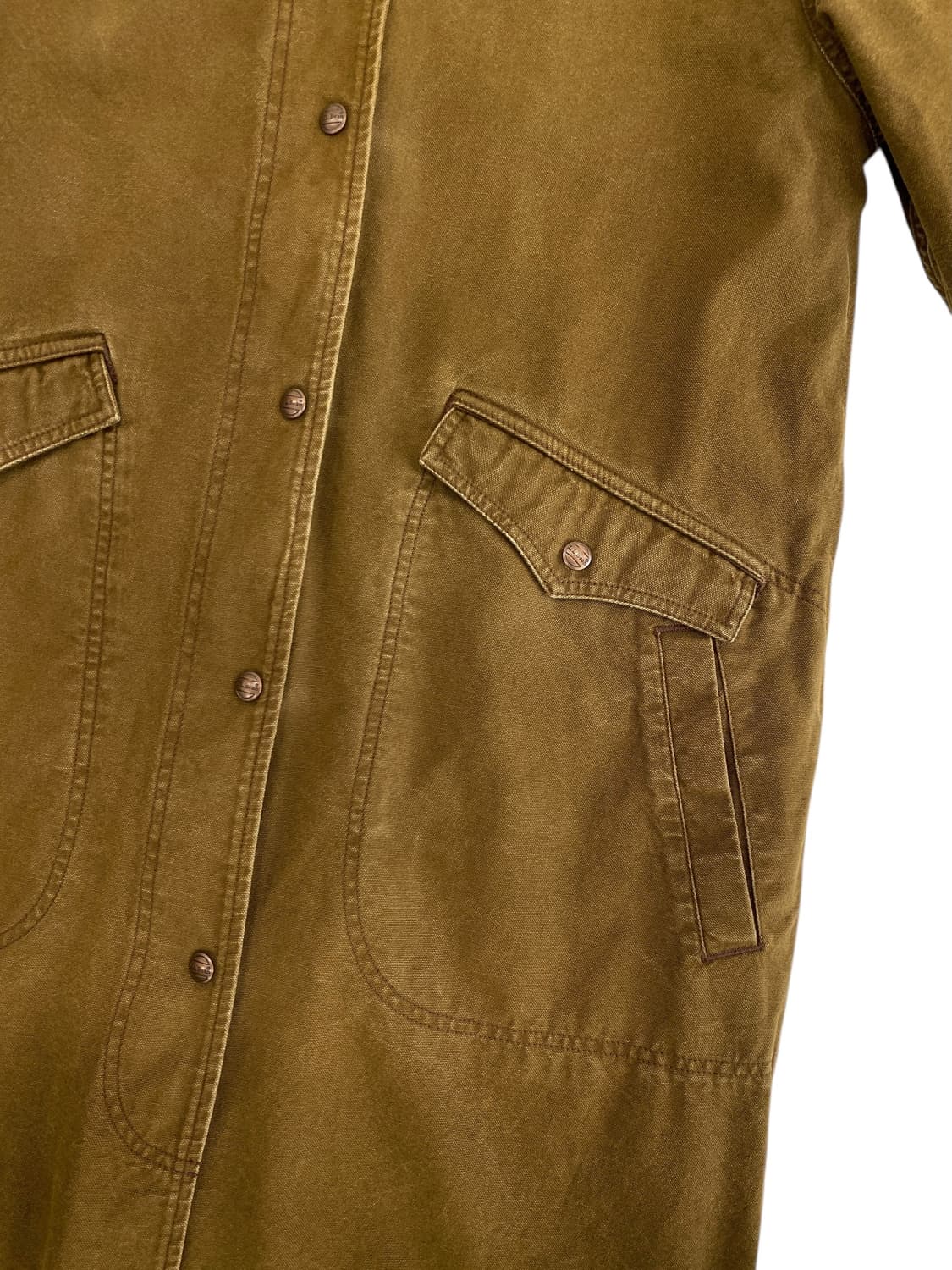 80's 엘엘빈 캔버스 필드 더스터 코트 상품이미지4