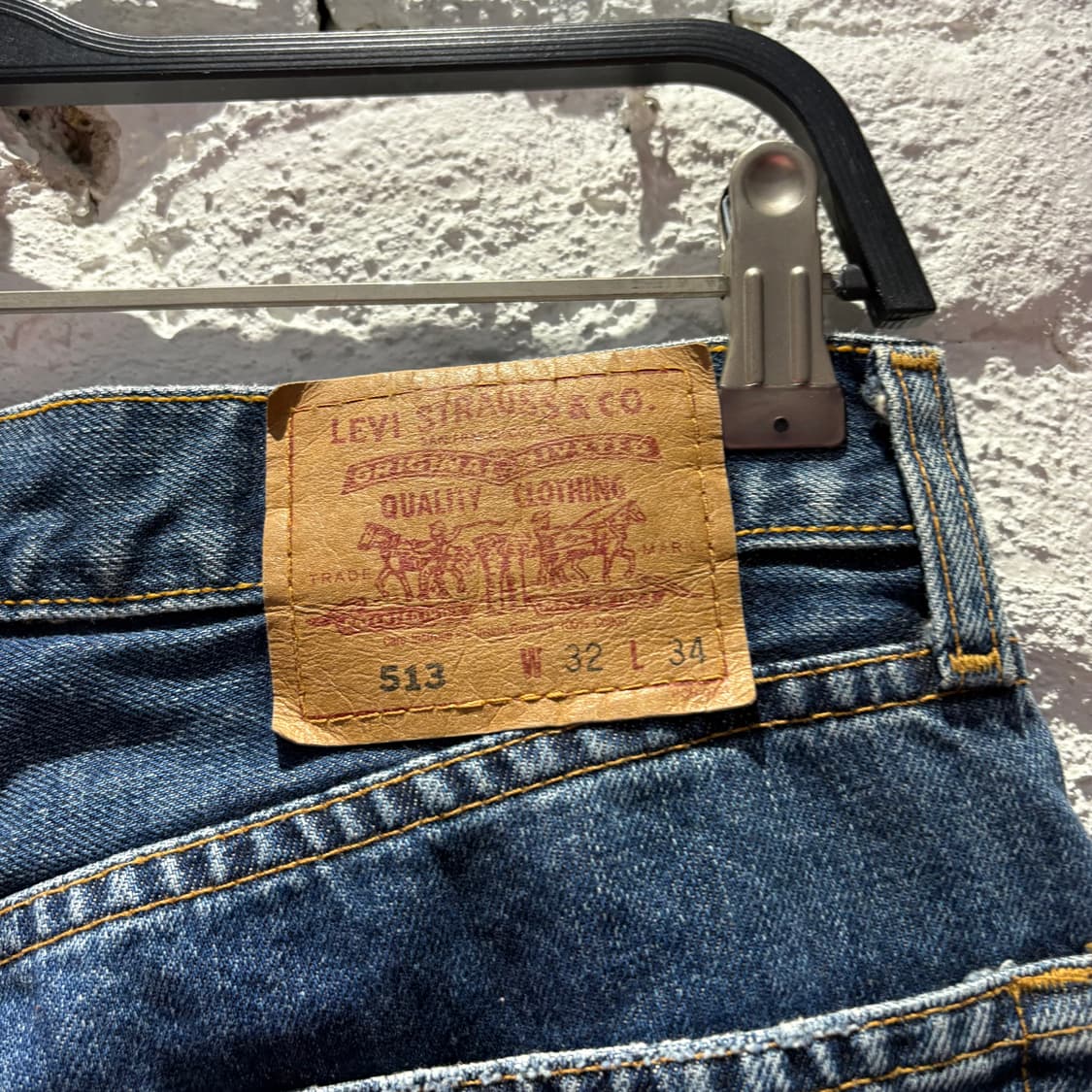 리바이스513 일본제 데님팬츠 상품이미지5