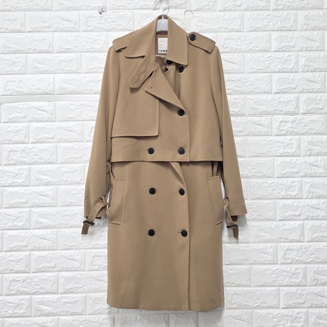 스튜디오 톰보이 베이지 트렌치코트 M 상품이미지1