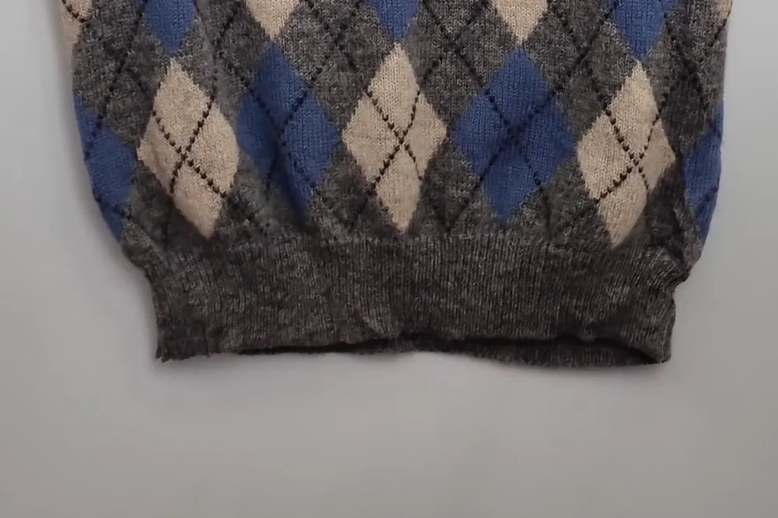 VIRGIN VOYAGE 빈티지 베스트 울 100 상품이미지5