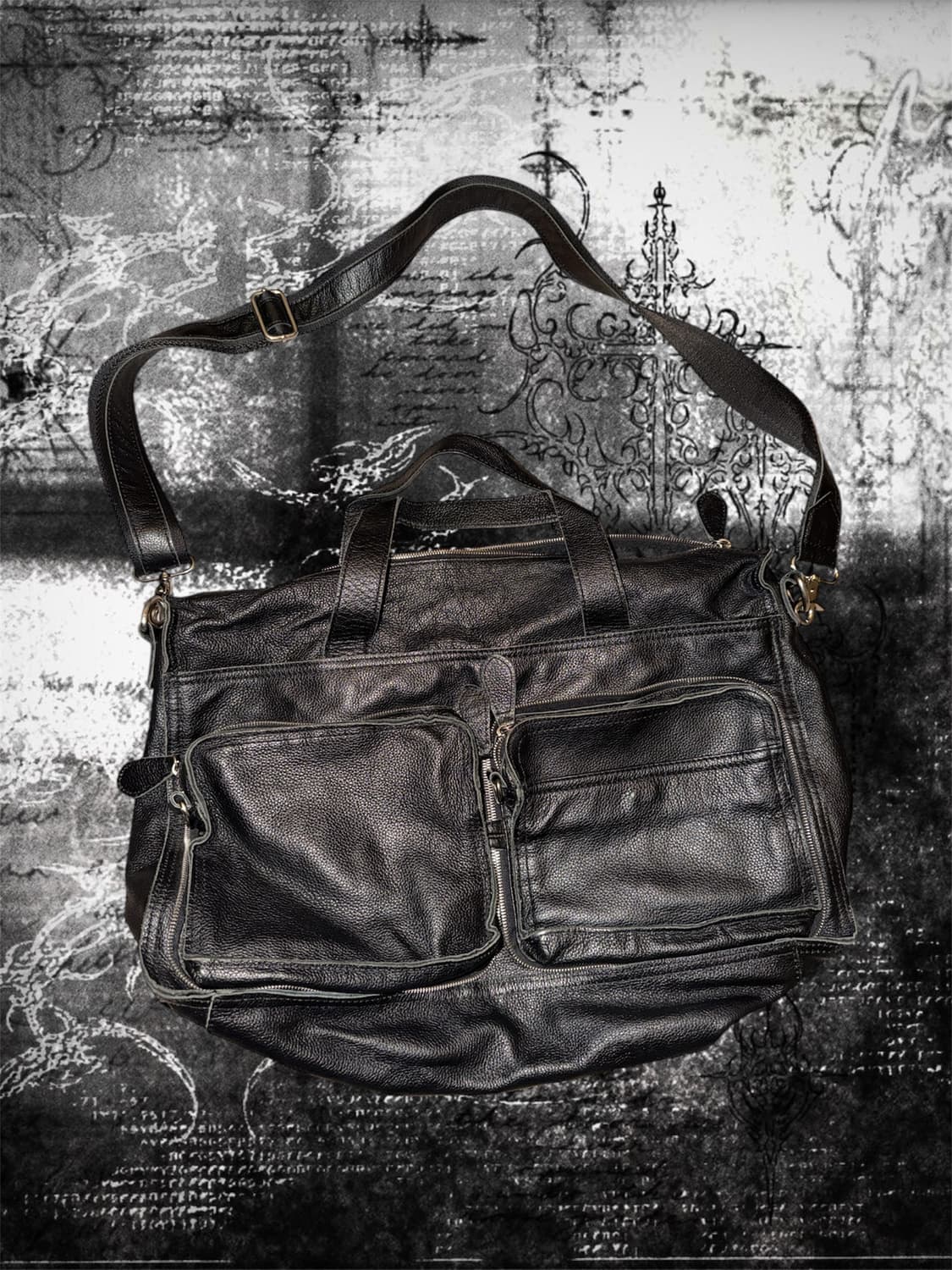 Real leather cross bag 상품이미지1