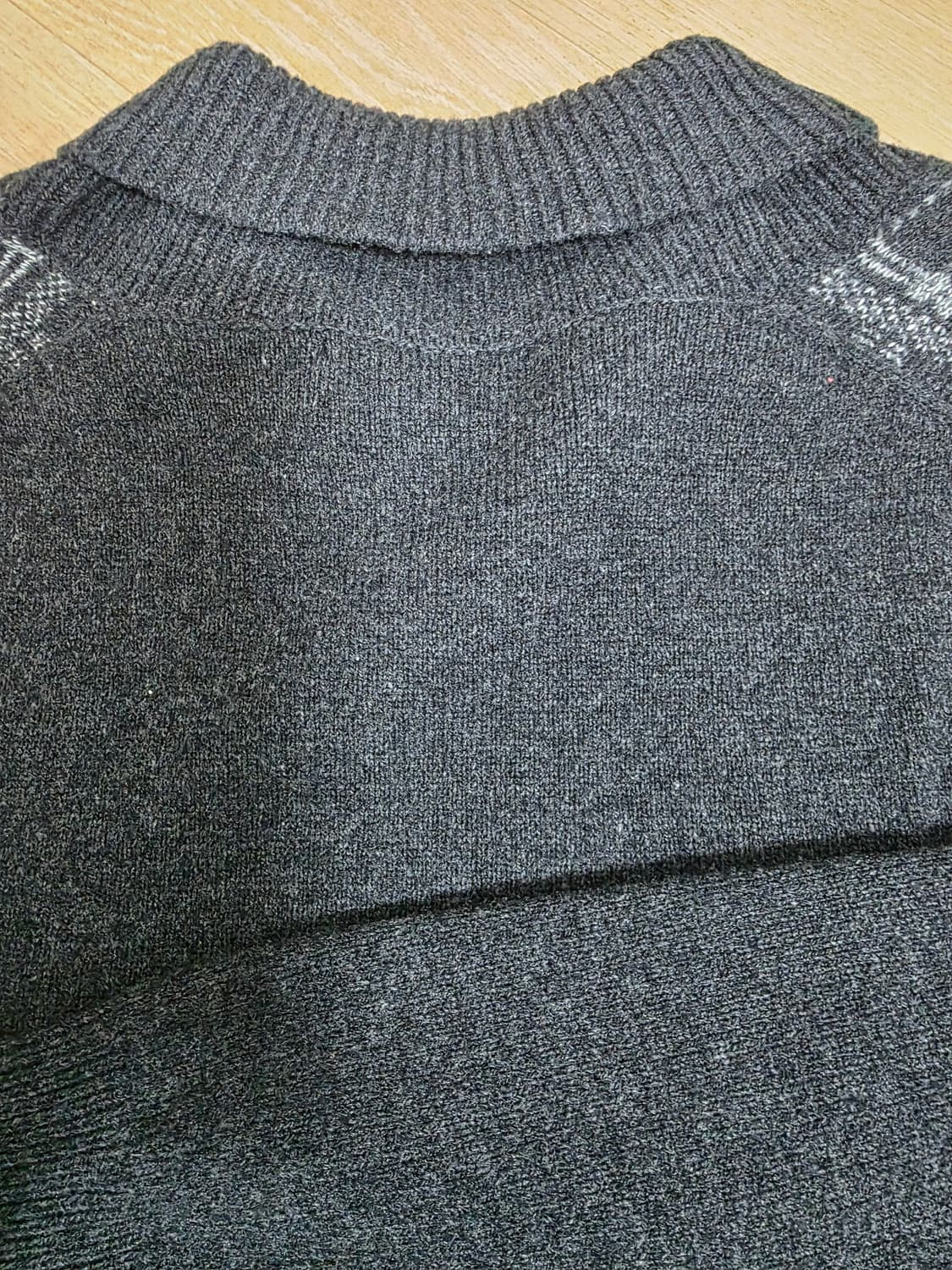 브룩스브라더스 색슨울 숄카라 스웨터 니트 M 상품이미지8