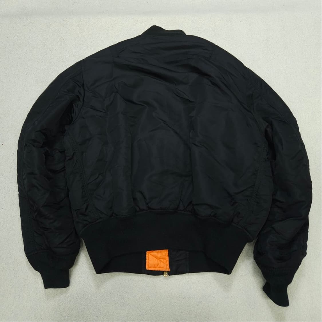 알파인더스트리 Ma-1 블랙 상품이미지2