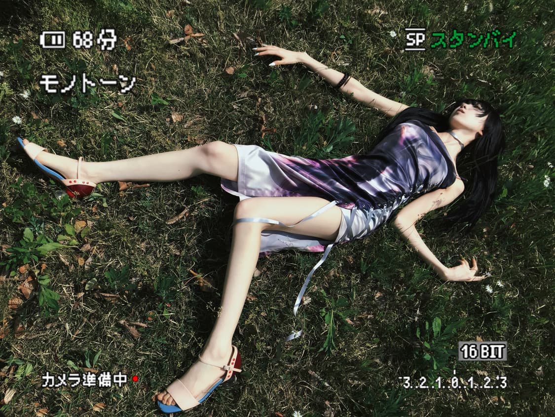 [pre-order] XINLIE PRINTING CORSET DRESS 상품이미지10