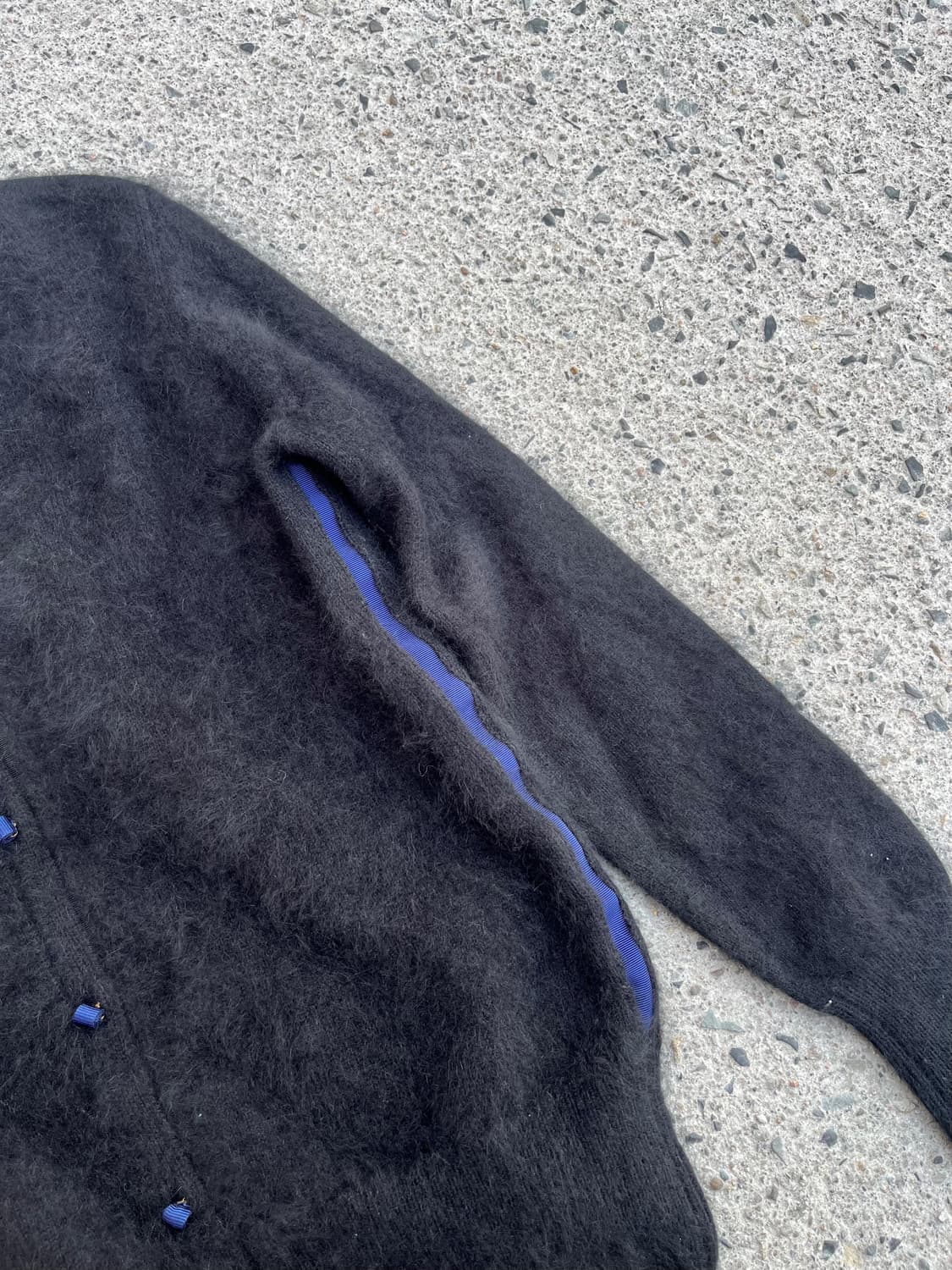 YOSHIO KUBO 앙고라 가디건 상품이미지2