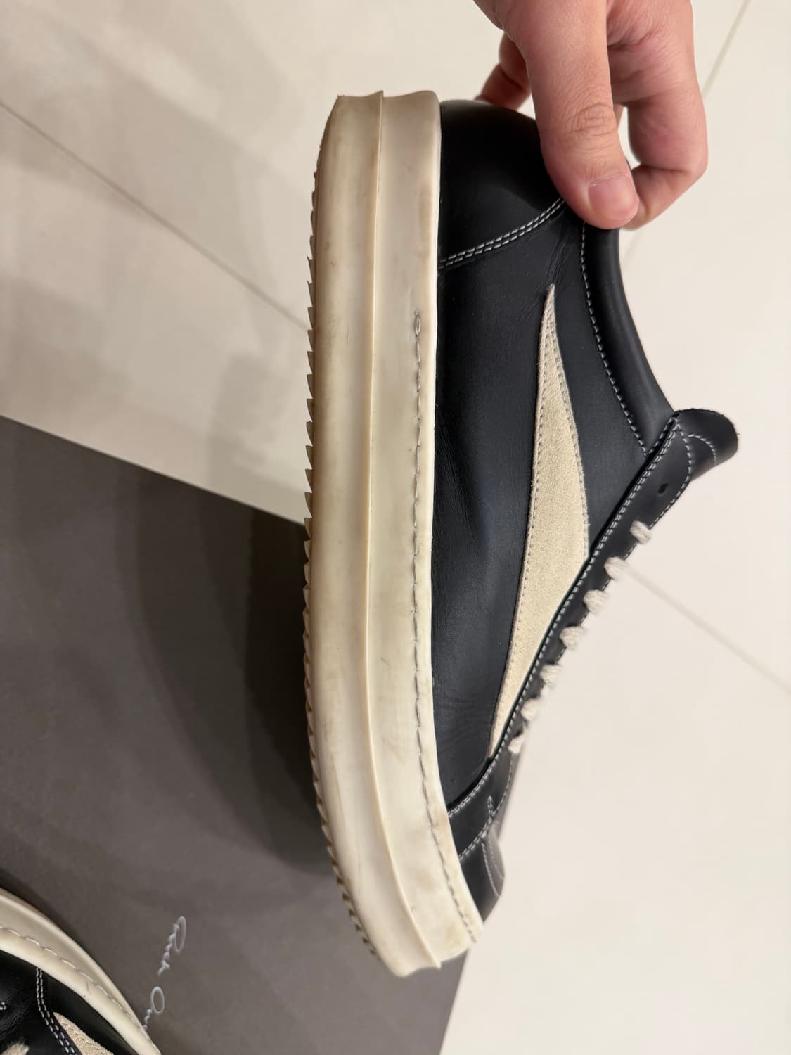 릭오웬스 반스 레더 41 상품이미지4