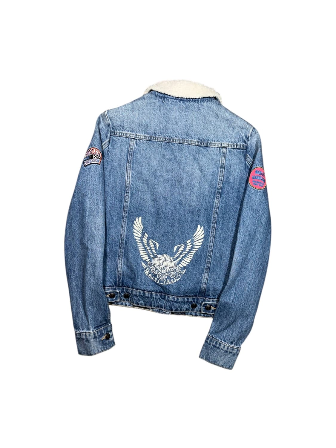 Harley Davidson 할리데이비슨 쉐르파 데님자켓 상품이미지1