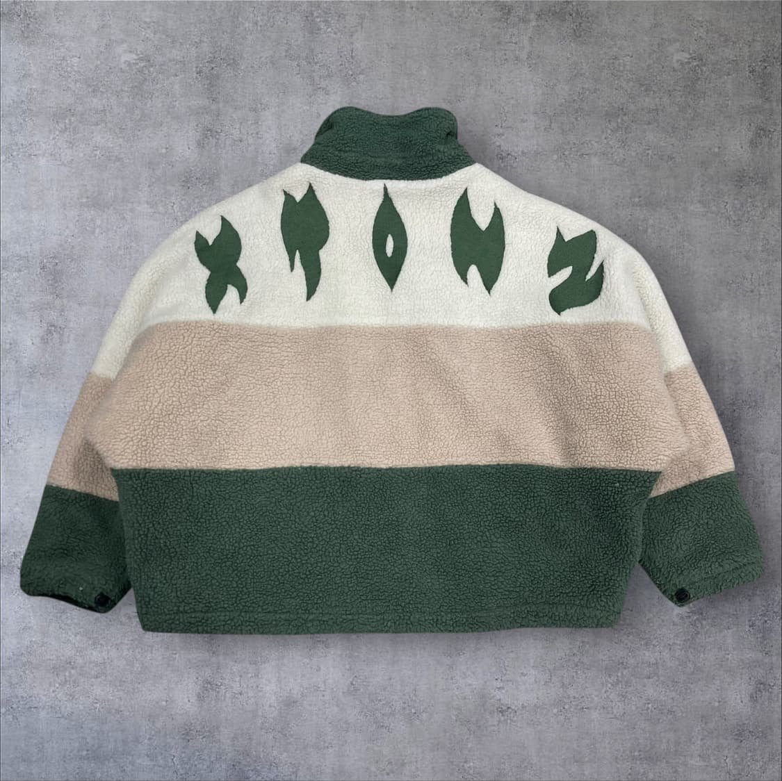 엑스톤즈 믹스 컬러 쉐르파 자켓 상품이미지2